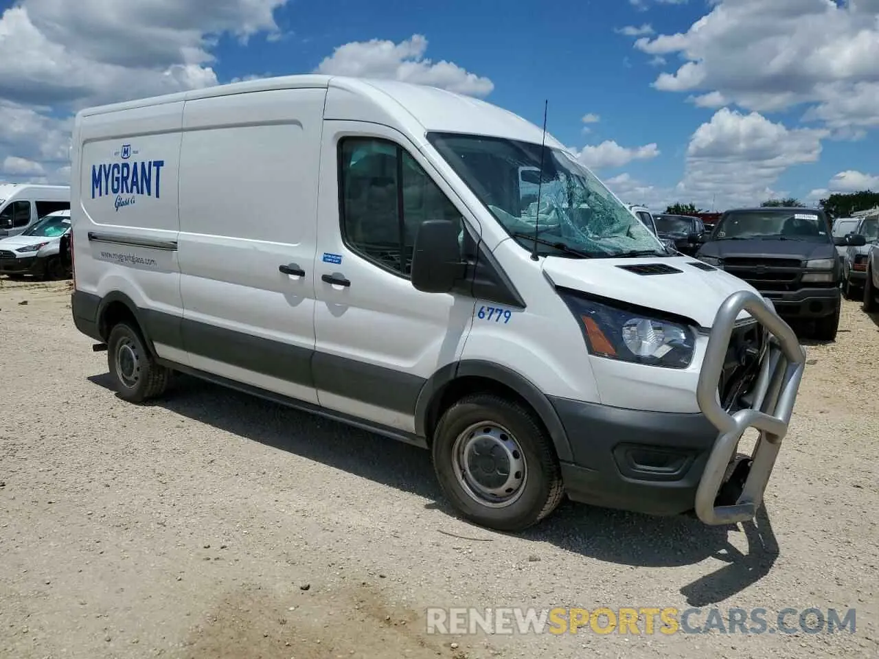 4 Photograph of a damaged car 1FTBR1C83PKB66369 FORD TRANSIT 2023