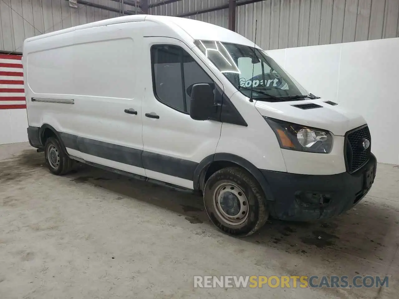 4 Photograph of a damaged car 1FTBR1C84PKA08476 FORD TRANSIT 2023