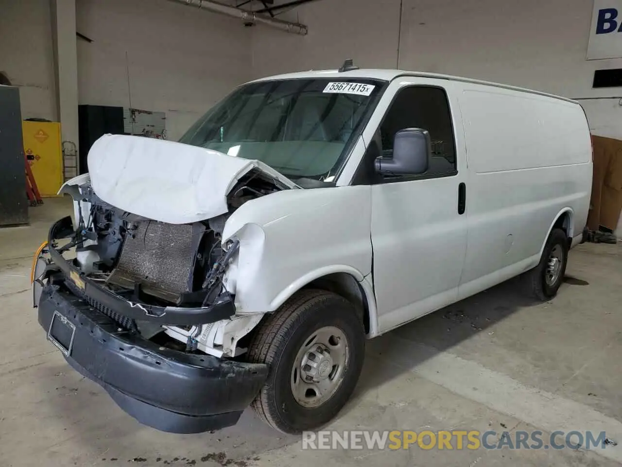 1 Photograph of a damaged car 1FTBR1C84PKA17131 FORD TRANSIT 2023