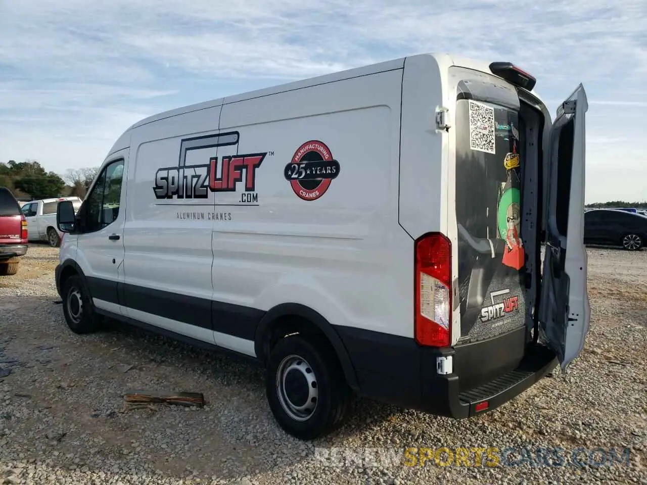 2 Photograph of a damaged car 1FTBR1C86PKB77317 FORD TRANSIT 2023