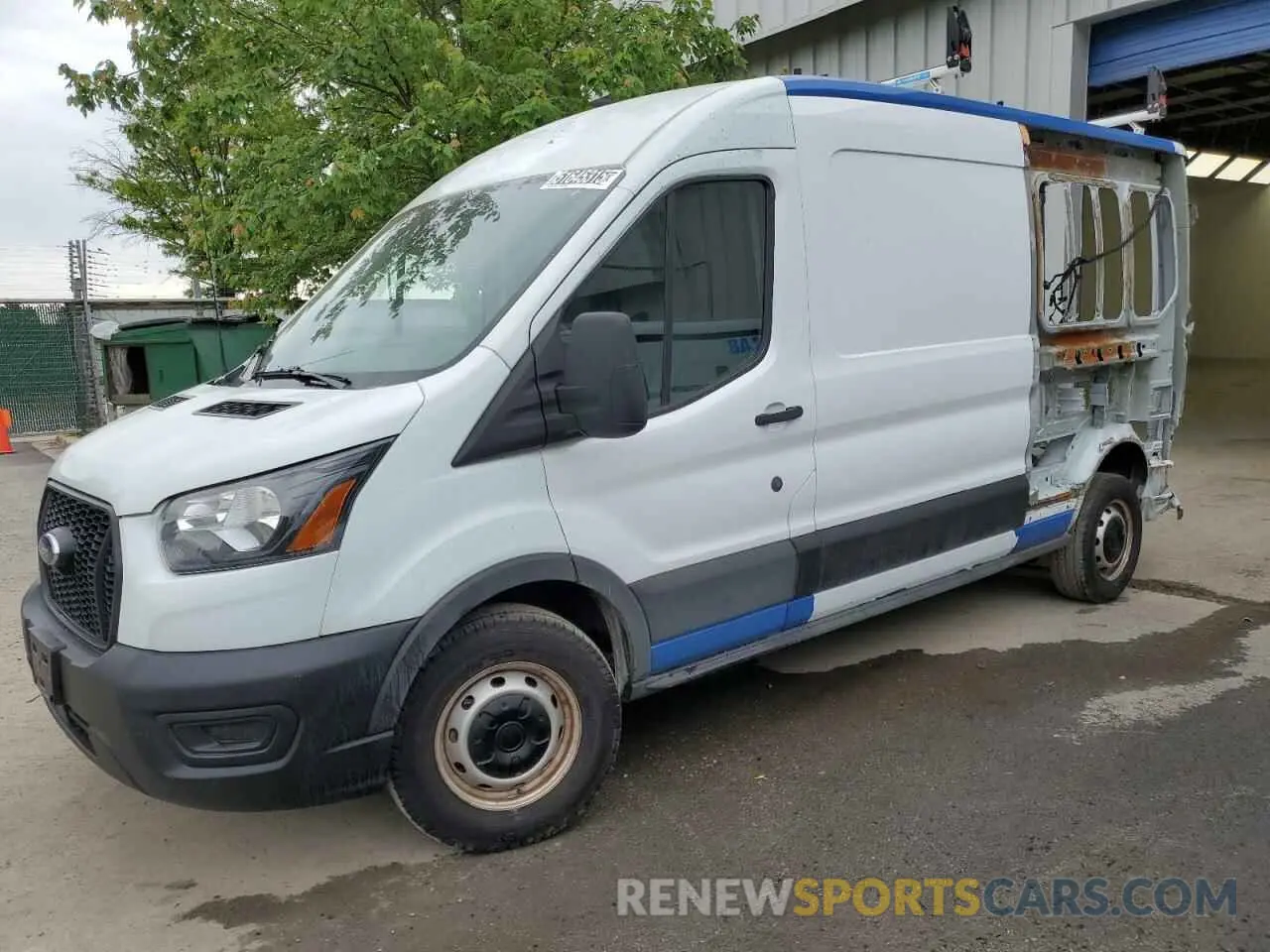 1 Photograph of a damaged car 1FTBR1C87PKA31959 FORD TRANSIT 2023