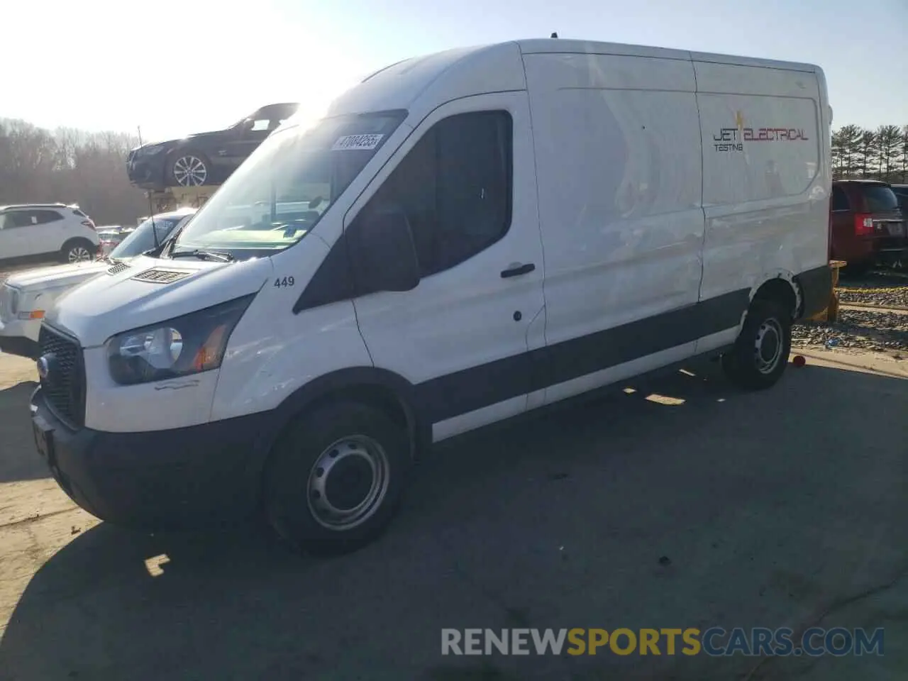 1 Photograph of a damaged car 1FTBR1C88PKA57115 FORD TRANSIT 2023