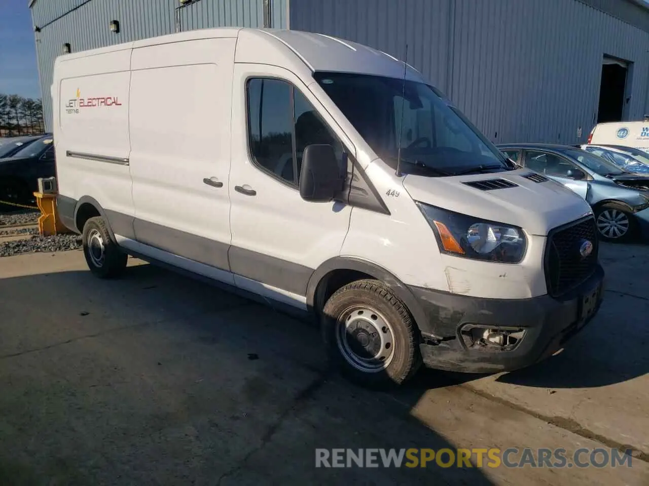 4 Photograph of a damaged car 1FTBR1C88PKA57115 FORD TRANSIT 2023