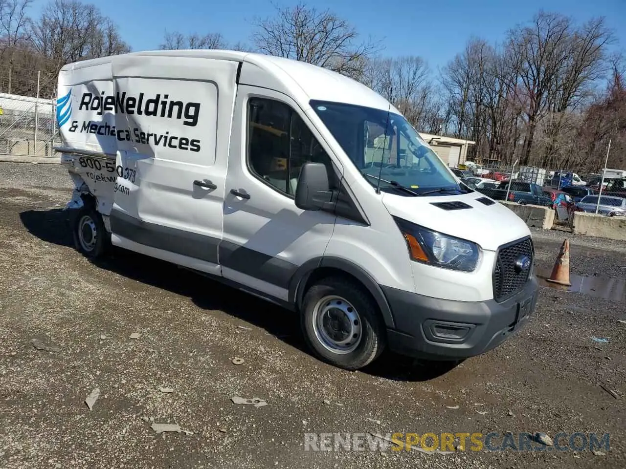 4 Photograph of a damaged car 1FTBR1C88PKB19760 FORD TRANSIT 2023