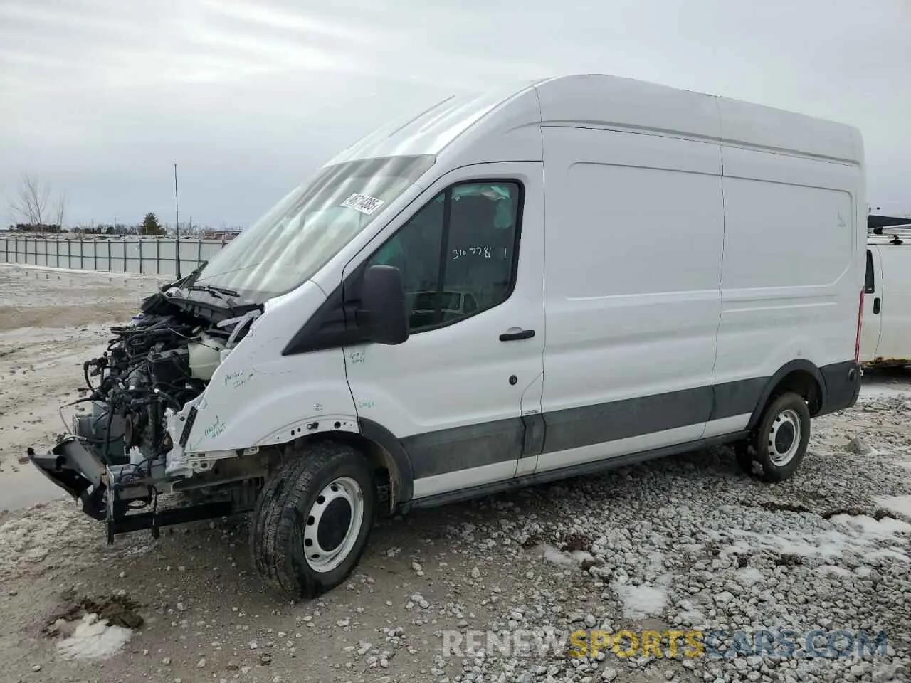 1 Photograph of a damaged car 1FTBR1X85PKA18265 FORD TRANSIT 2023