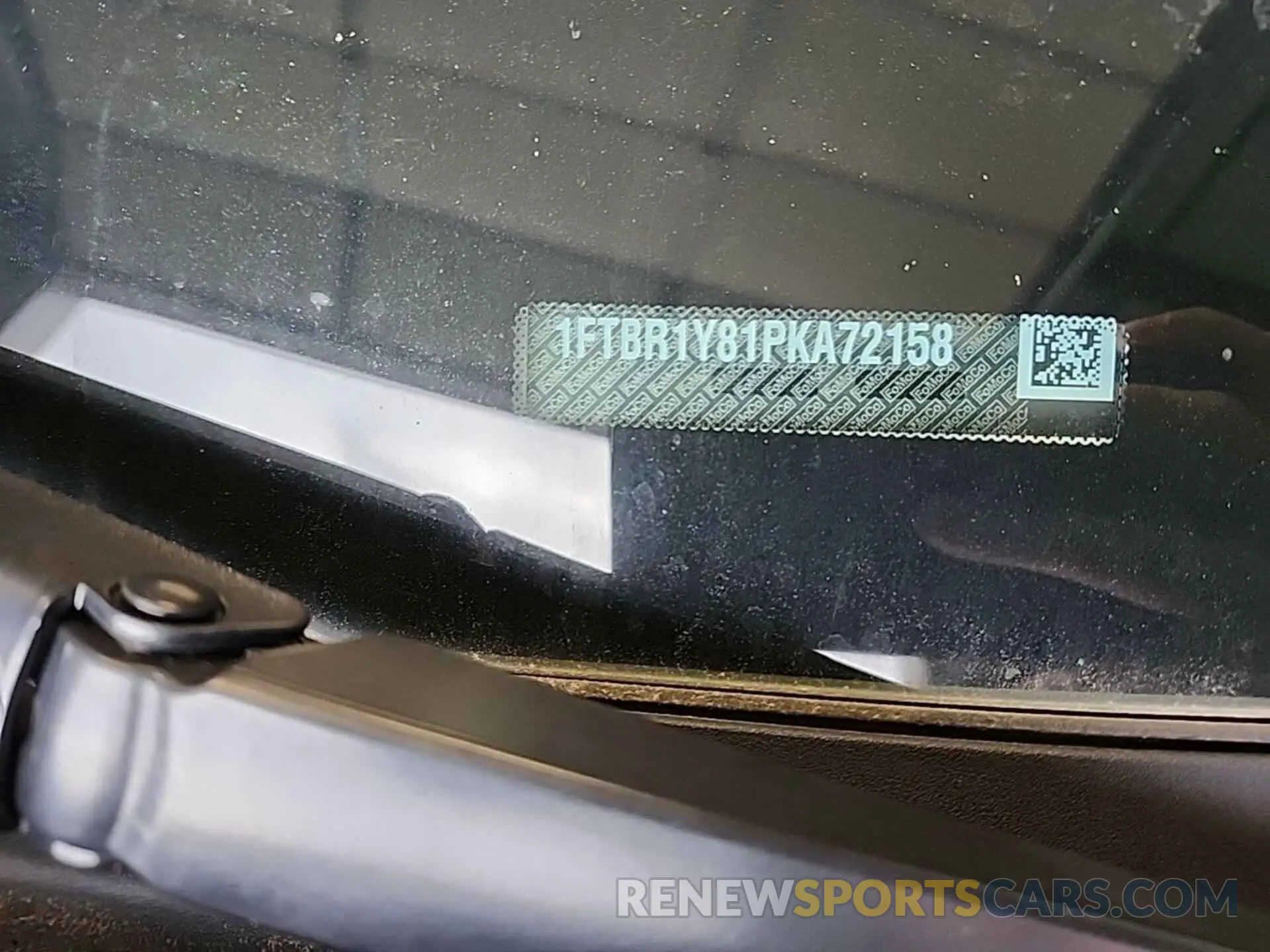 6 Photograph of a damaged car 1FTBR1Y81PKA72158 FORD TRANSIT 2023