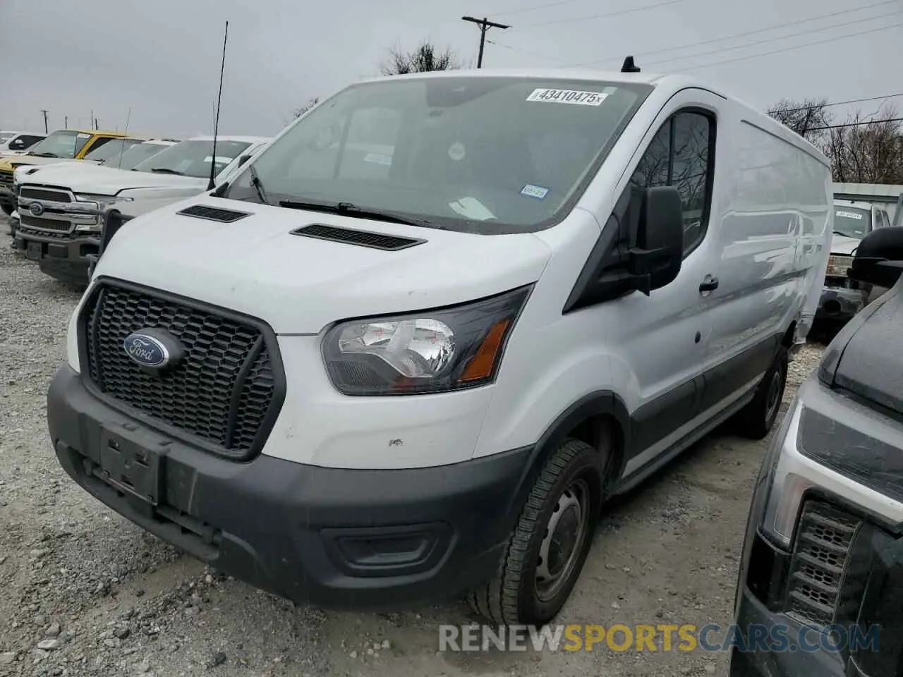 1 Photograph of a damaged car 1FTBR1Y88PKA97221 FORD TRANSIT 2023