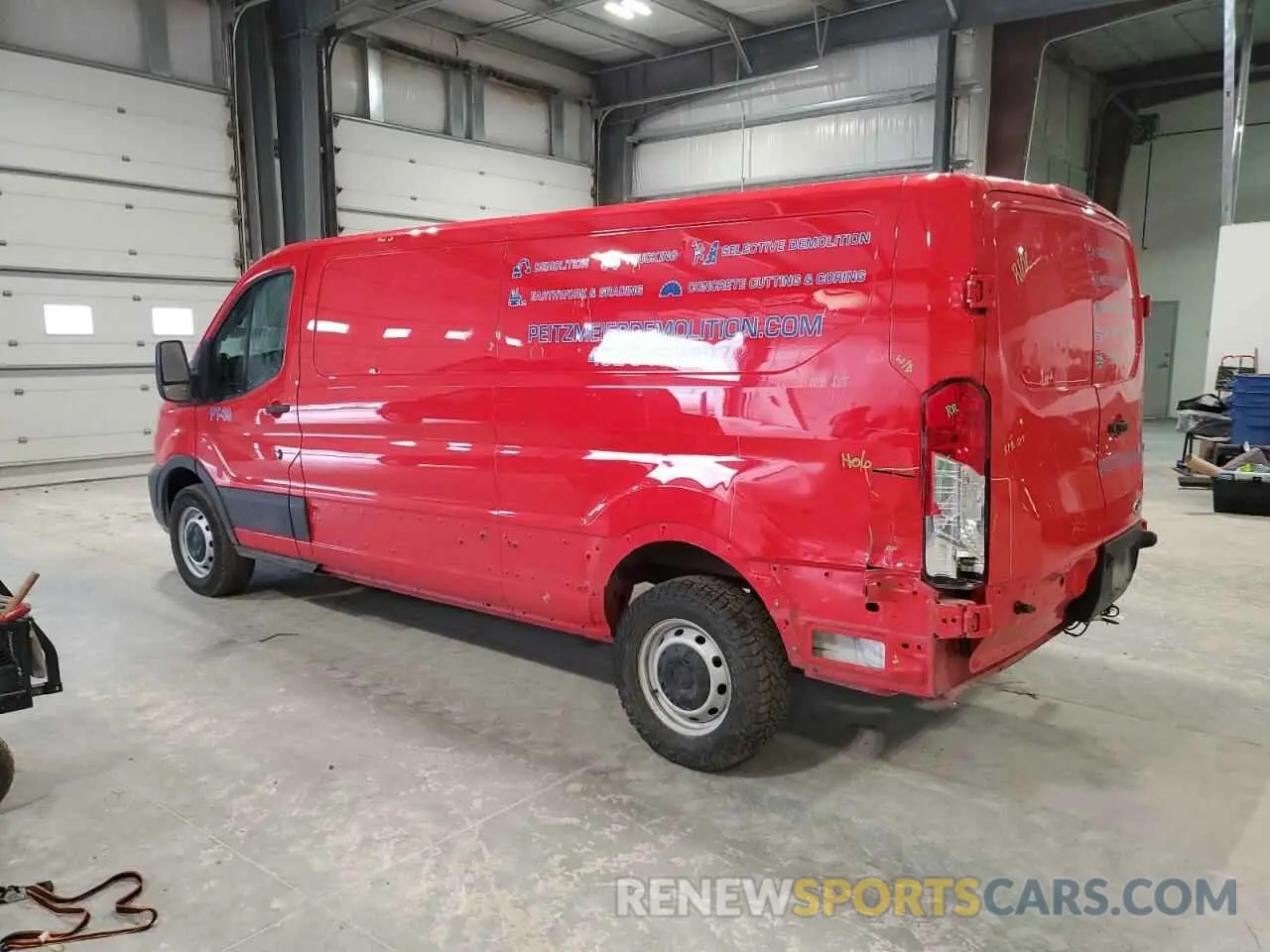 2 Photograph of a damaged car 1FTBR1Y8XPKA49705 FORD TRANSIT 2023