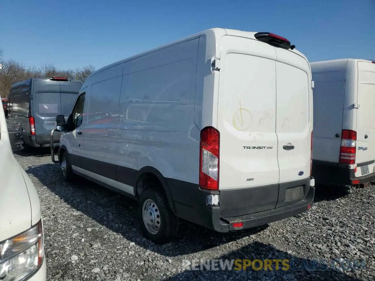 2 Photograph of a damaged car 1FTBR2C80PKB31083 FORD TRANSIT 2023