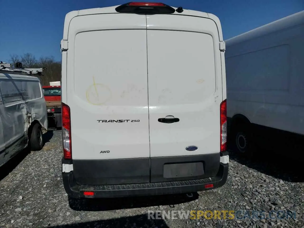 6 Photograph of a damaged car 1FTBR2C80PKB31083 FORD TRANSIT 2023