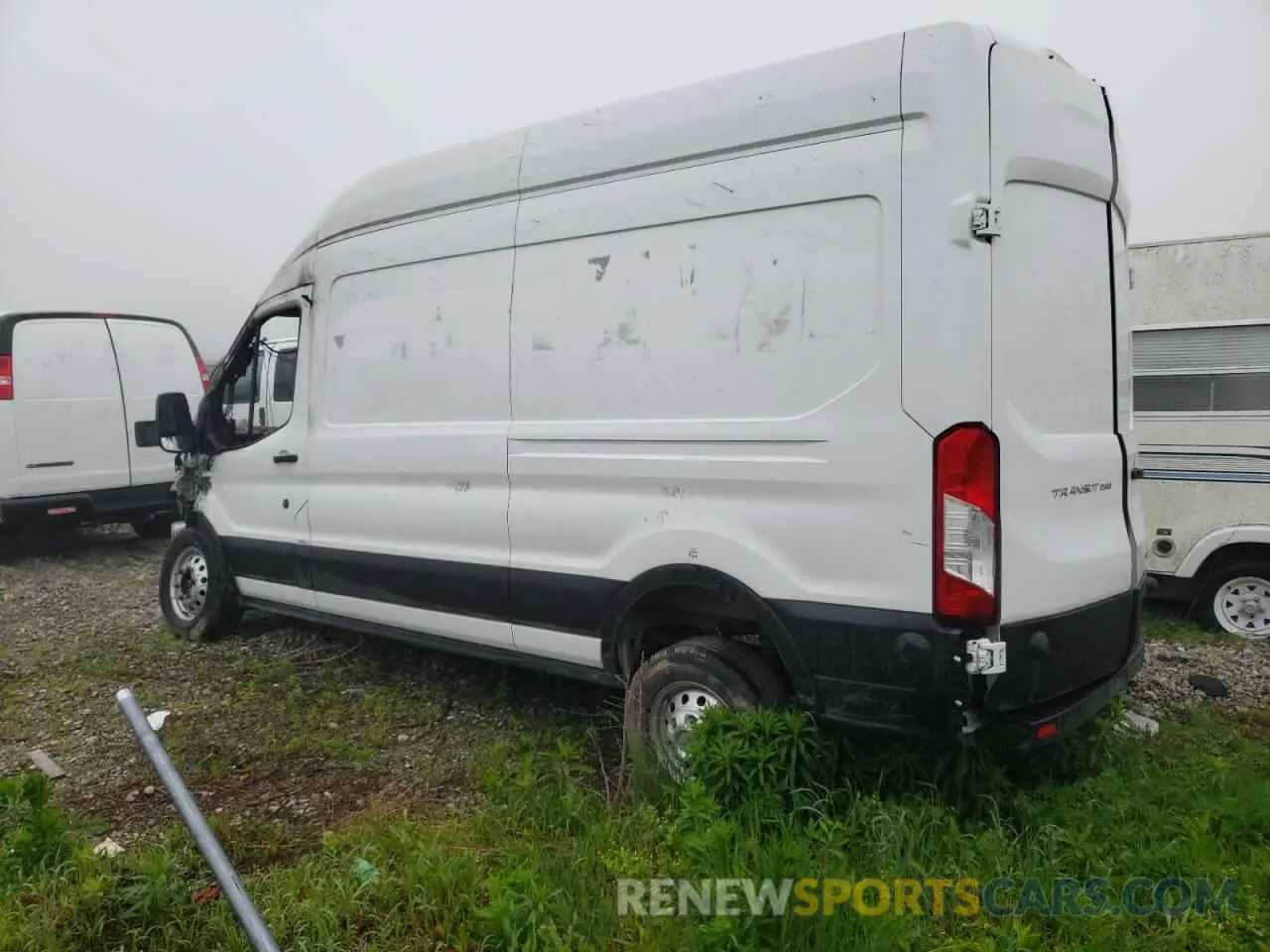 2 Photograph of a damaged car 1FTBR2X85PKA25531 FORD TRANSIT 2023