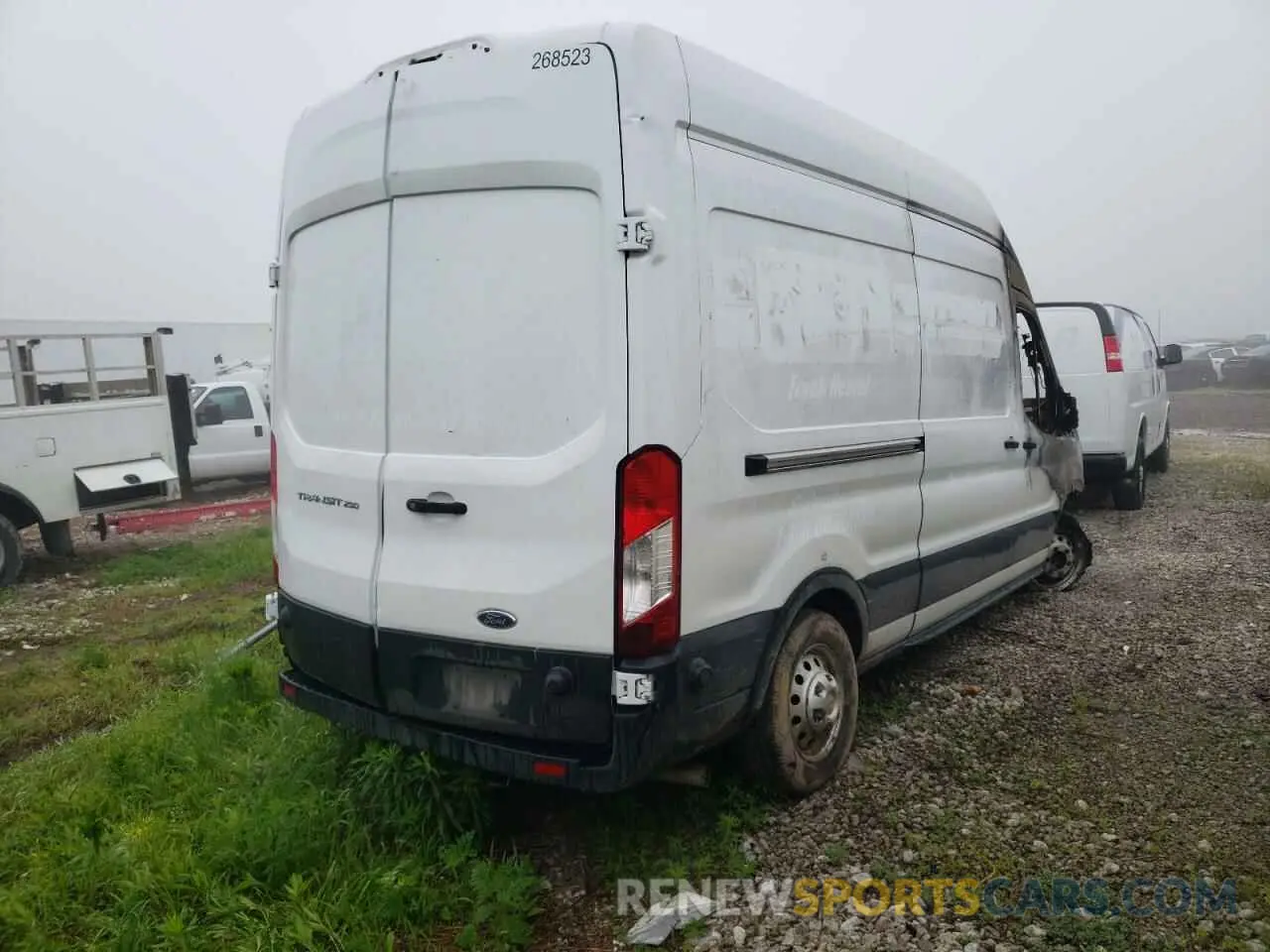 3 Photograph of a damaged car 1FTBR2X85PKA25531 FORD TRANSIT 2023