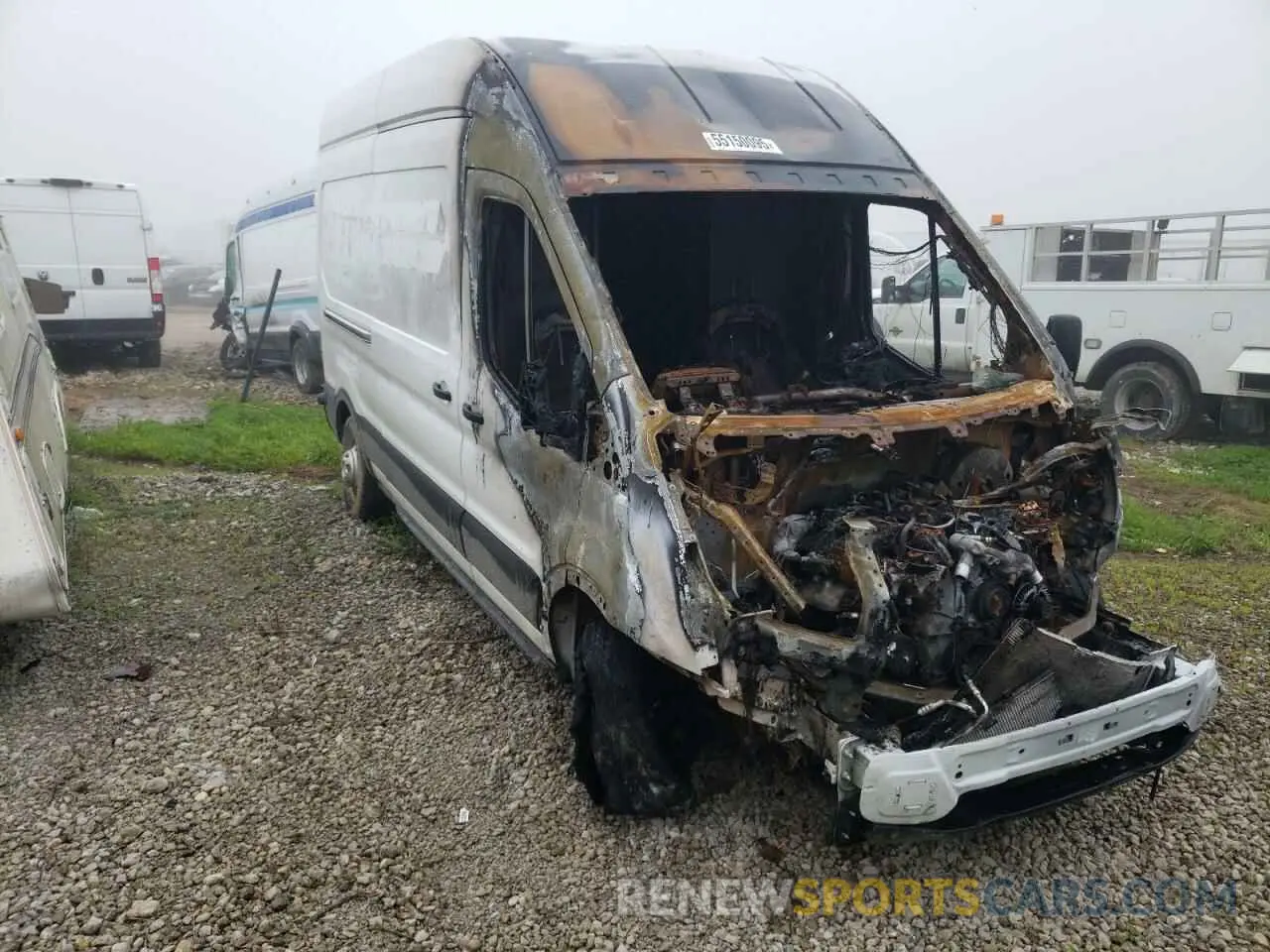 4 Photograph of a damaged car 1FTBR2X85PKA25531 FORD TRANSIT 2023