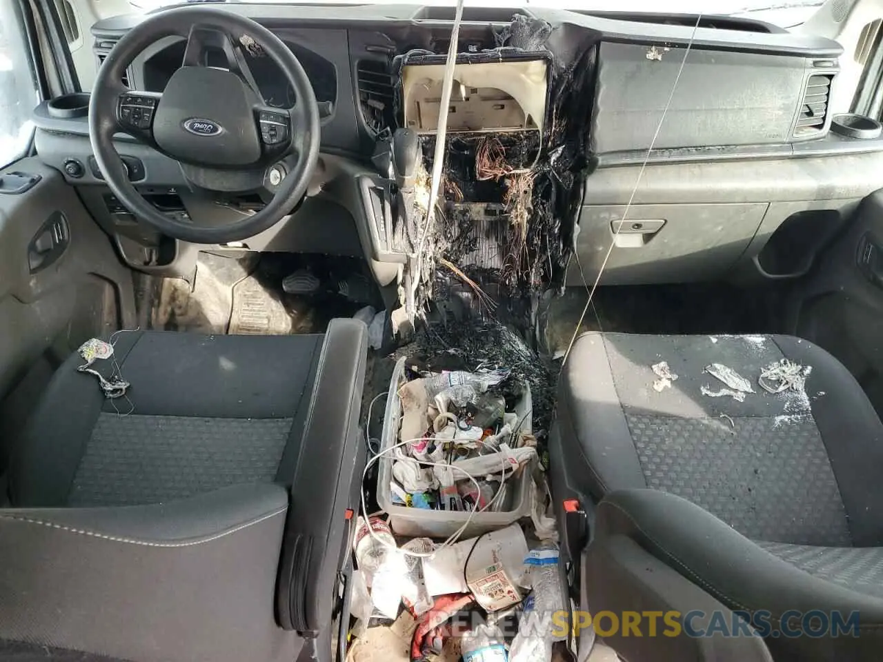 8 Photograph of a damaged car 1FTBR2YG7PKA55474 FORD TRANSIT 2023