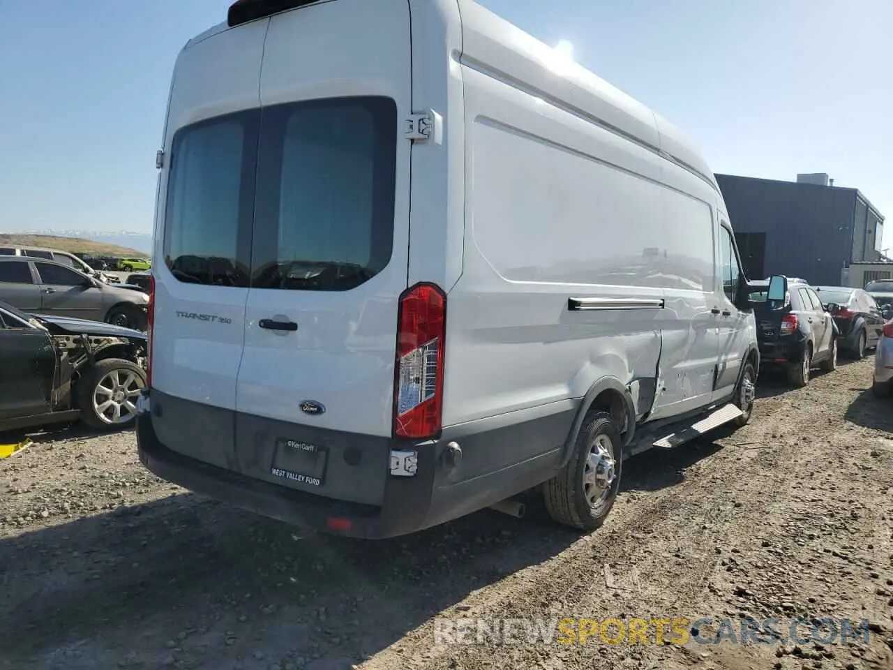 3 Photograph of a damaged car 1FTBW3X84PKB21441 FORD TRANSIT 2023