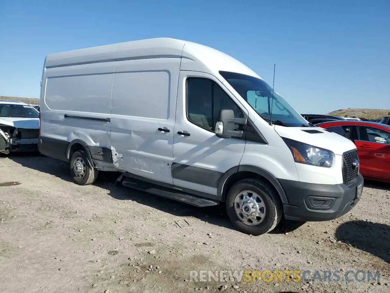 4 Photograph of a damaged car 1FTBW3X84PKB21441 FORD TRANSIT 2023