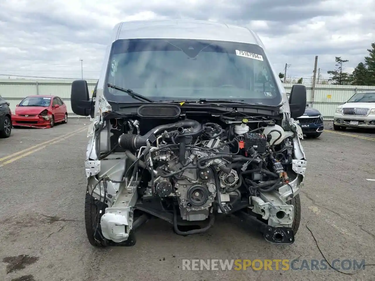 5 Photograph of a damaged car 1FTBW9C89PKA44249 FORD TRANSIT 2023