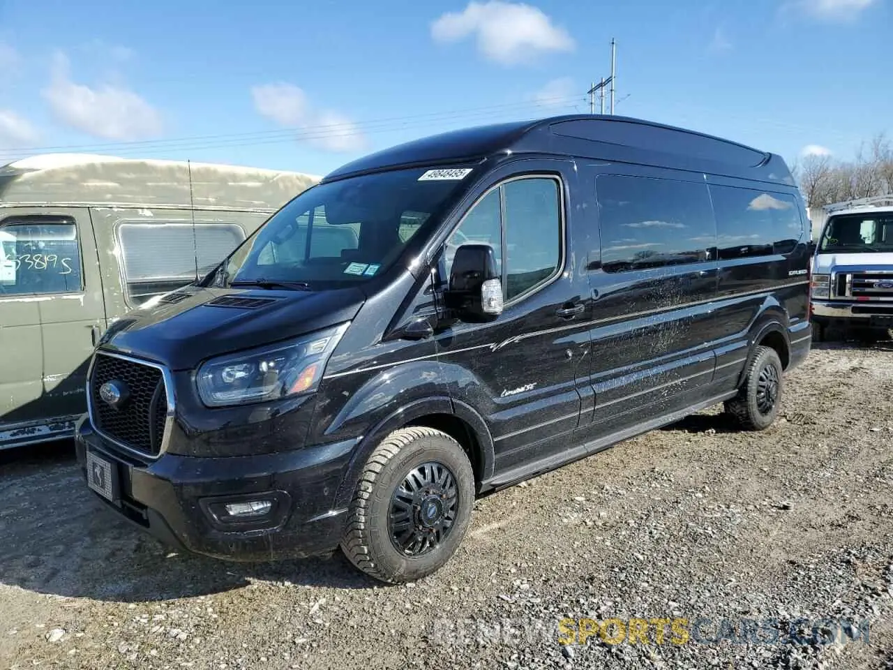 1 Photograph of a damaged car 1FTYE2YG1PKA84538 FORD TRANSIT 2023