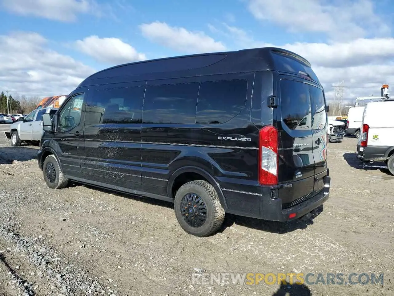 2 Photograph of a damaged car 1FTYE2YG1PKA84538 FORD TRANSIT 2023