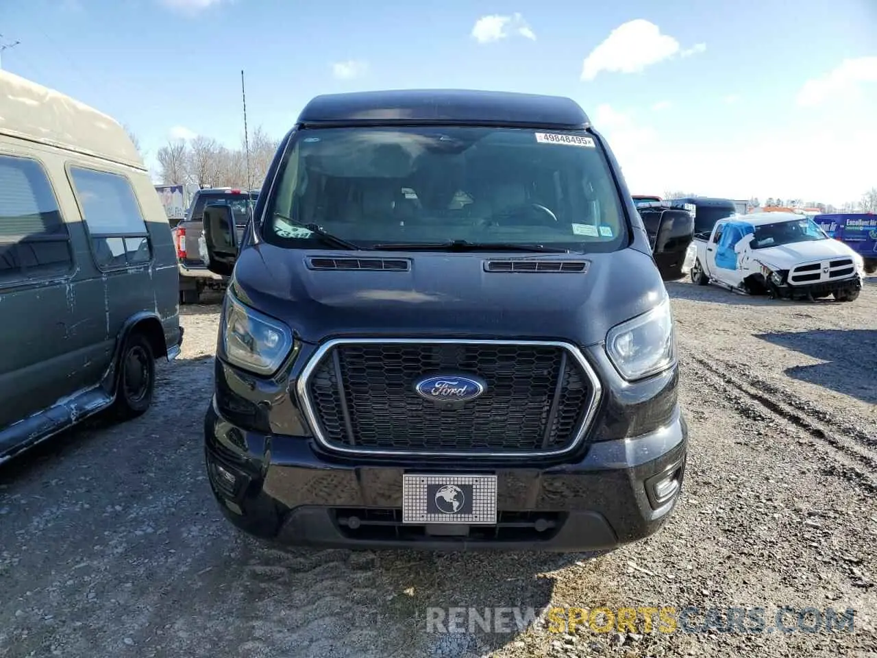 5 Photograph of a damaged car 1FTYE2YG1PKA84538 FORD TRANSIT 2023