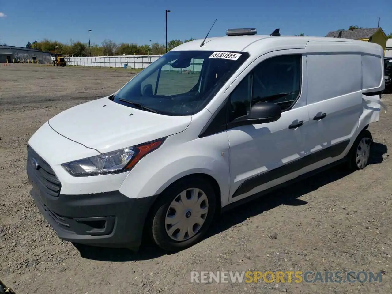 1 Photograph of a damaged car NM0LS7S28P1553723 FORD TRANSIT 2023