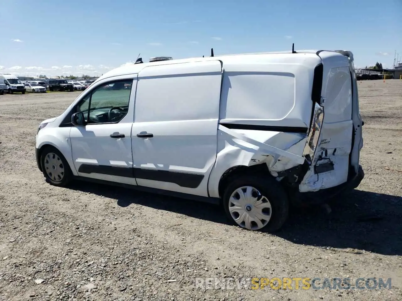 2 Photograph of a damaged car NM0LS7S28P1553723 FORD TRANSIT 2023
