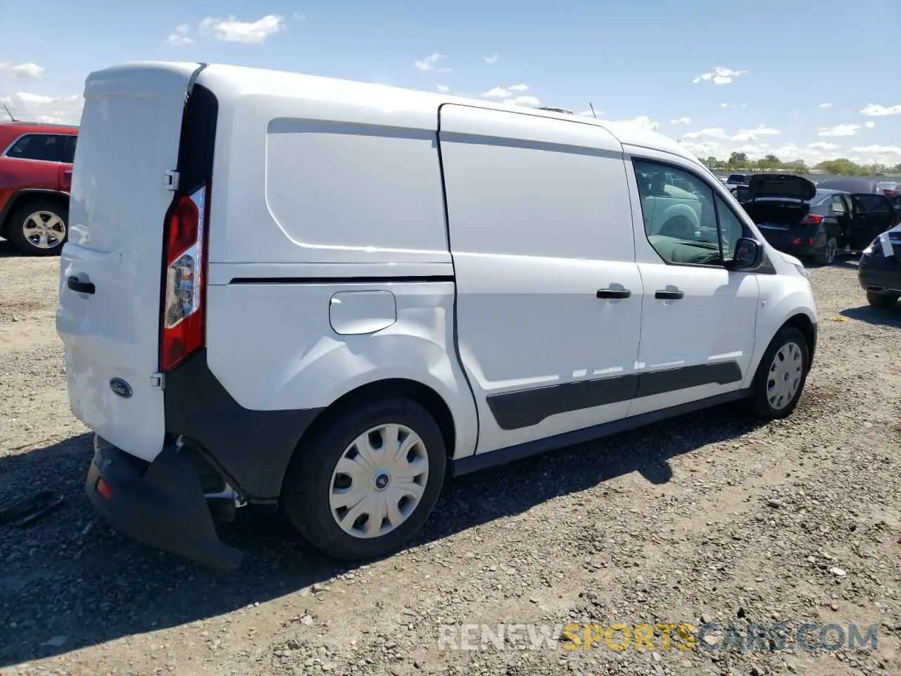 3 Photograph of a damaged car NM0LS7S28P1553723 FORD TRANSIT 2023