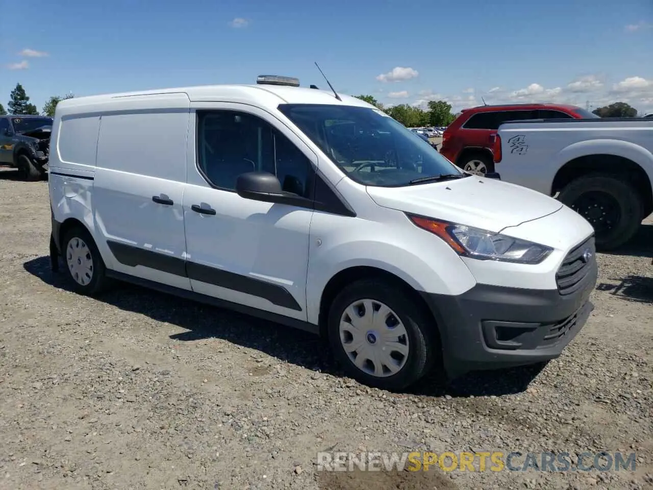 4 Photograph of a damaged car NM0LS7S28P1553723 FORD TRANSIT 2023
