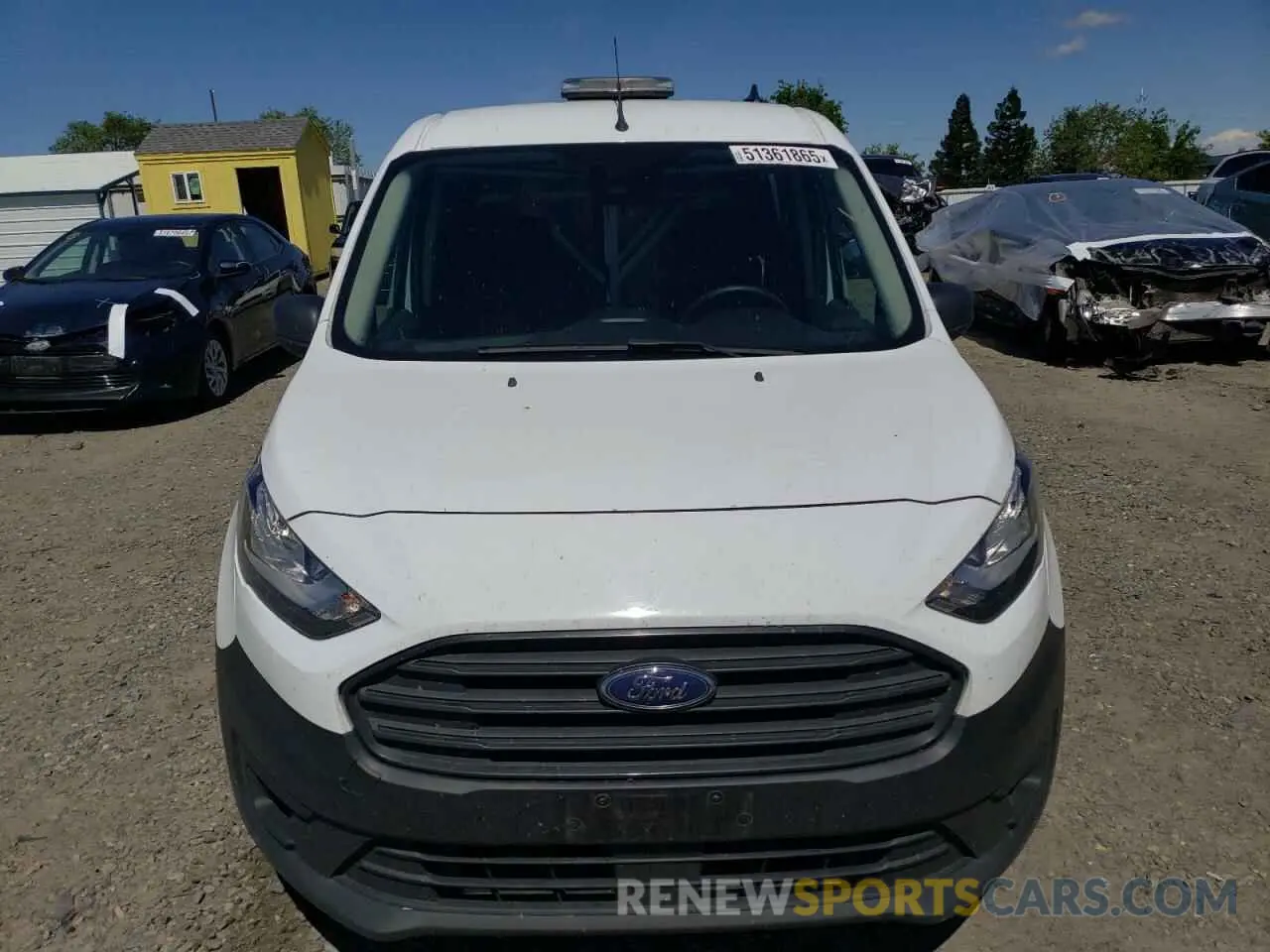 5 Photograph of a damaged car NM0LS7S28P1553723 FORD TRANSIT 2023
