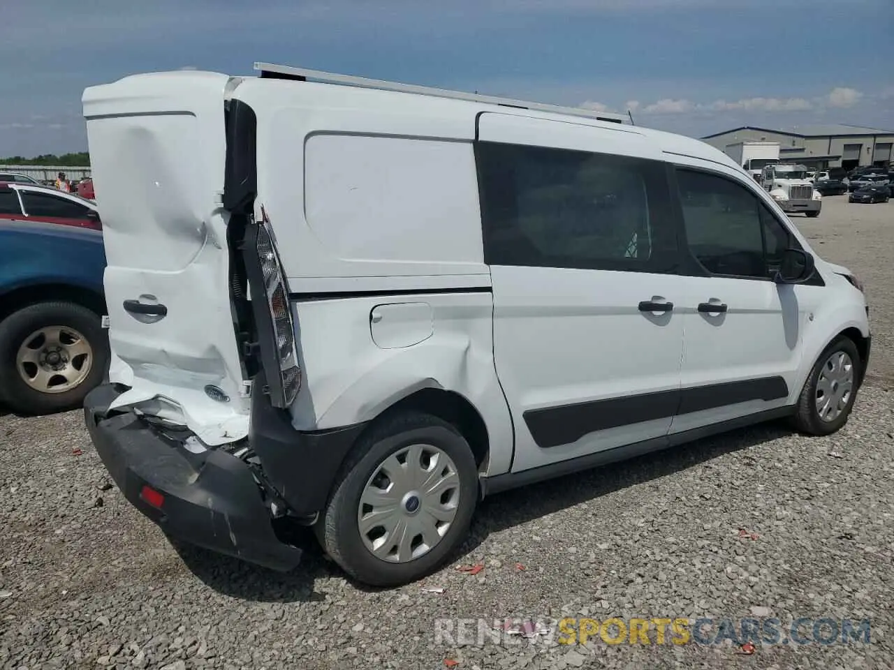 3 Photograph of a damaged car NM0LS7S29P1557389 FORD TRANSIT 2023