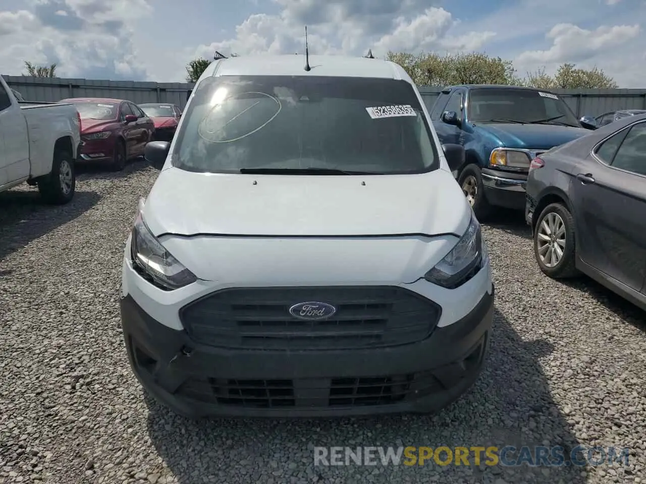 5 Photograph of a damaged car NM0LS7S29P1557389 FORD TRANSIT 2023