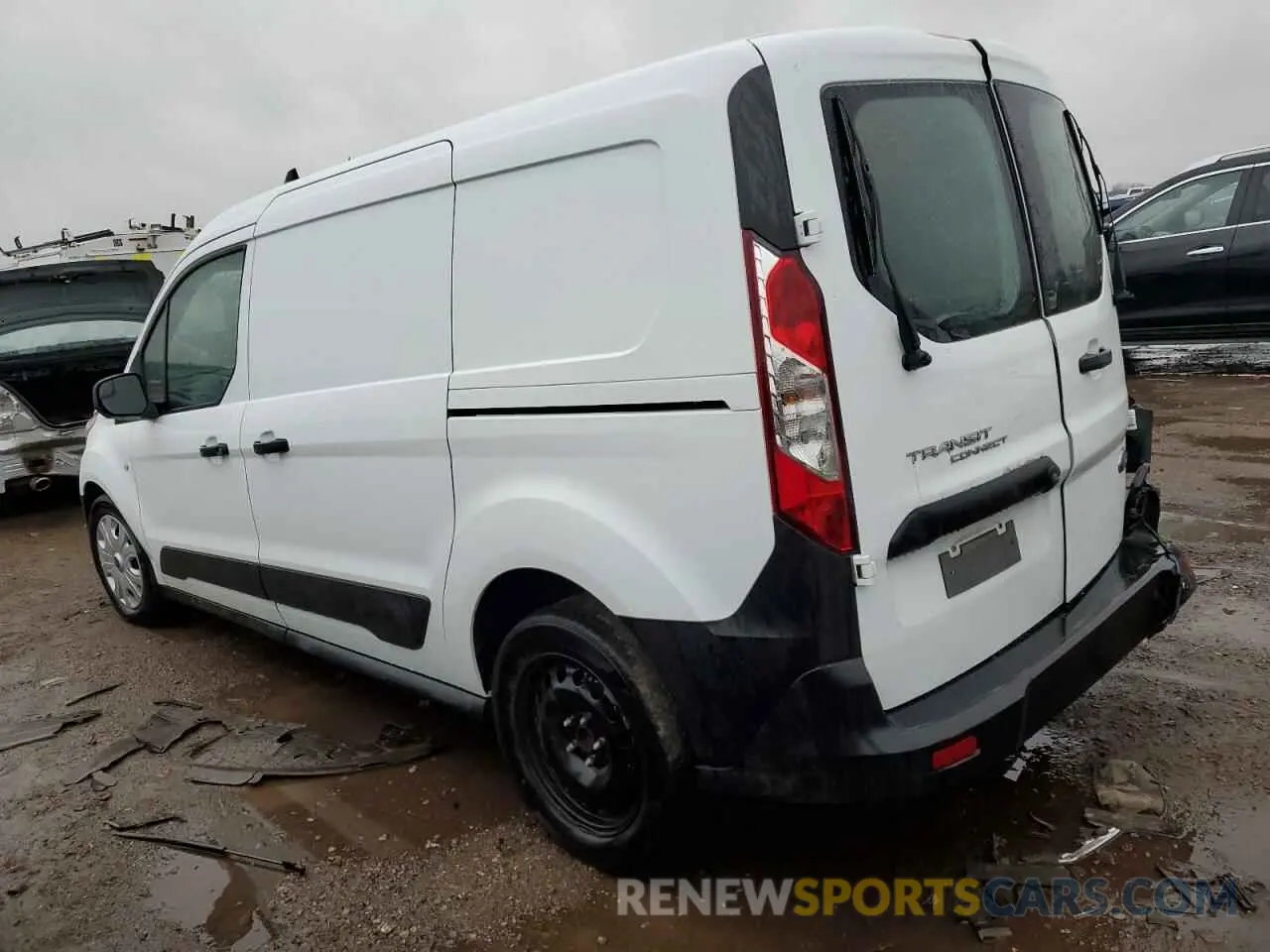 2 Photograph of a damaged car NM0LS7S2XP1549723 FORD TRANSIT 2023