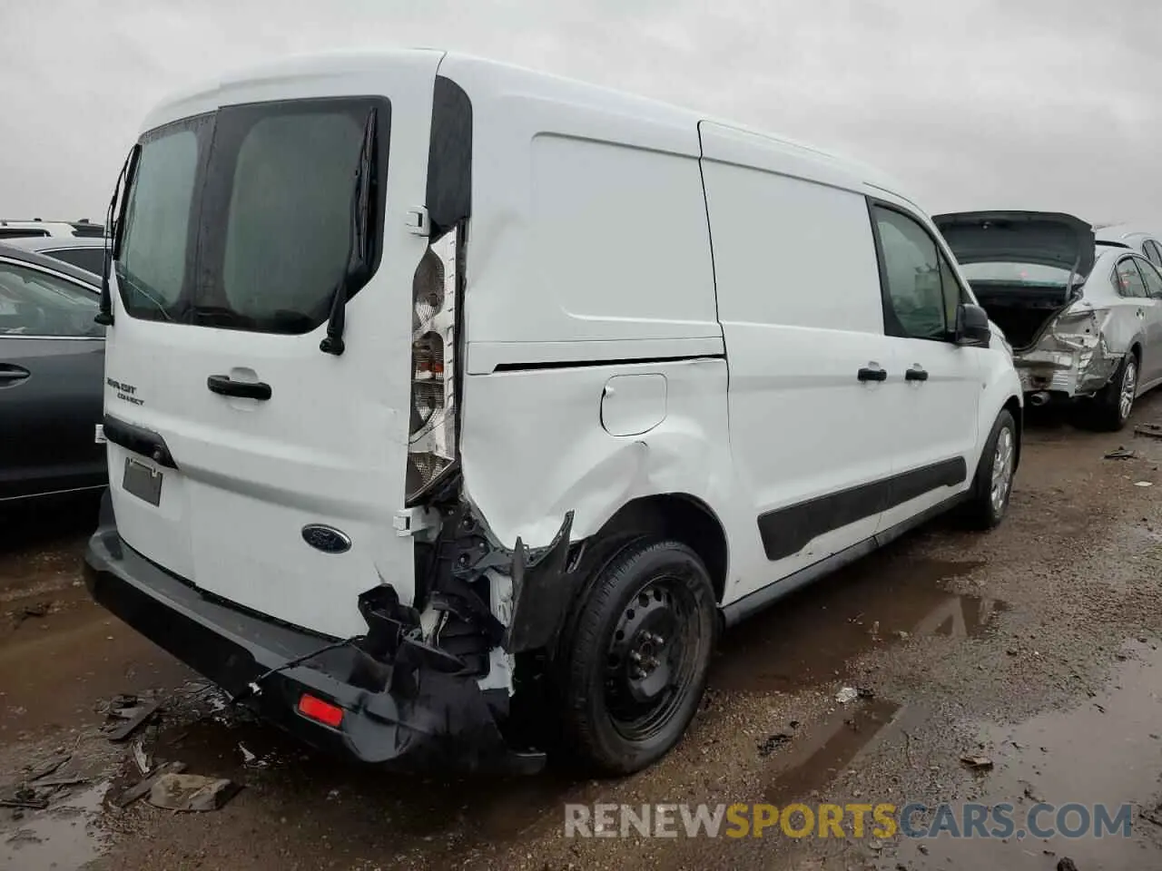 3 Photograph of a damaged car NM0LS7S2XP1549723 FORD TRANSIT 2023
