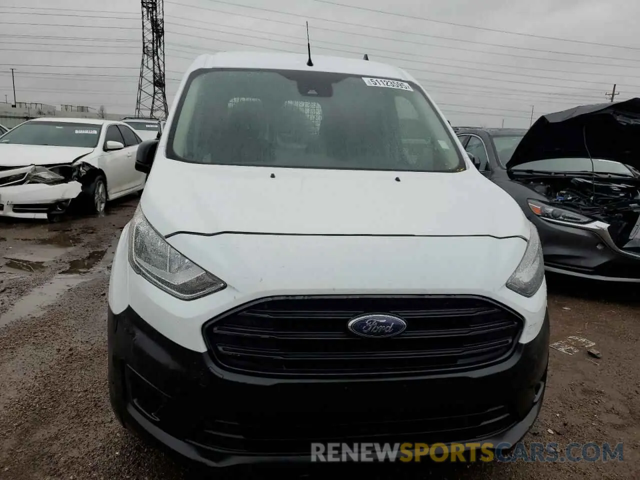 5 Photograph of a damaged car NM0LS7S2XP1549723 FORD TRANSIT 2023