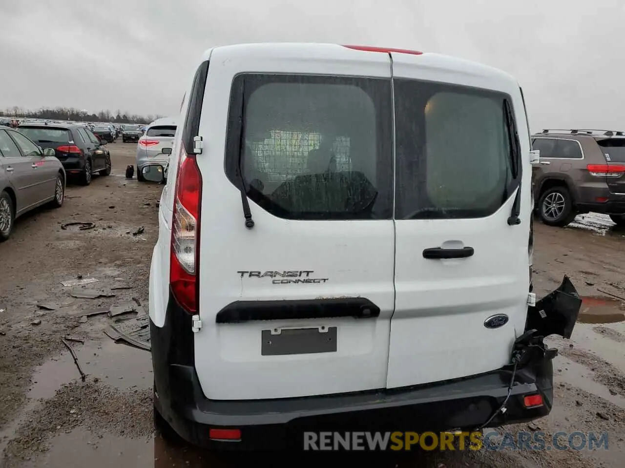 6 Photograph of a damaged car NM0LS7S2XP1549723 FORD TRANSIT 2023