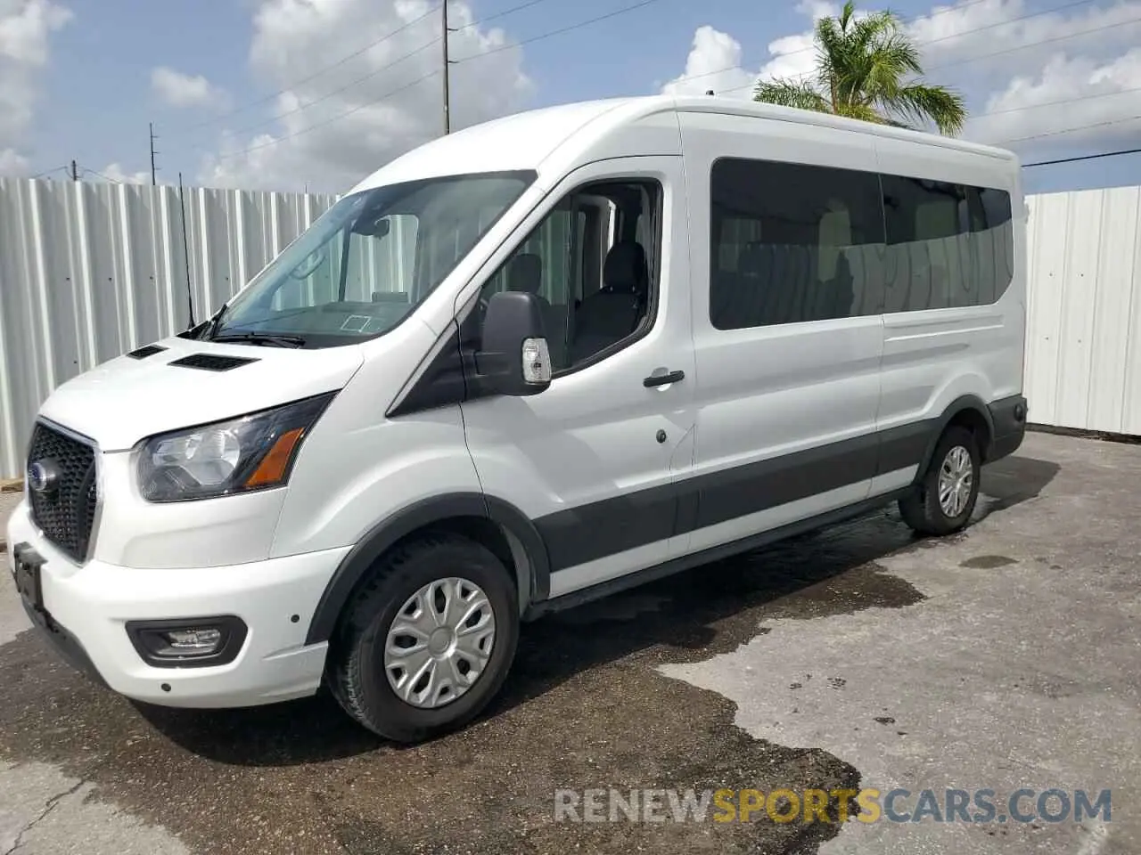 1 Photograph of a damaged car 1FBAX2C85RKA36446 FORD TRANSIT 2024