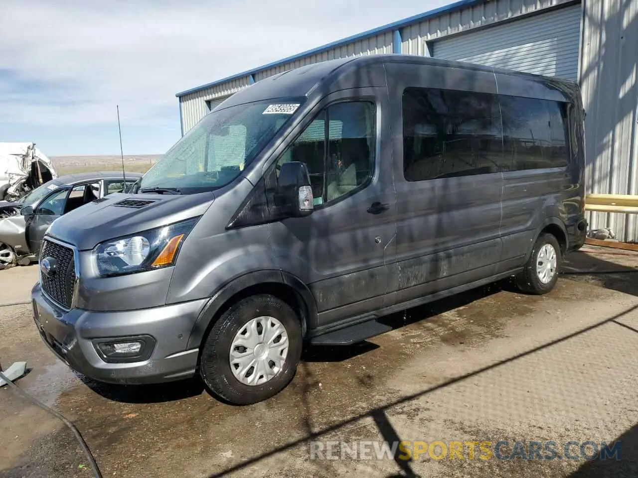 1 Photograph of a damaged car 1FBAX2C86RKA48847 FORD TRANSIT 2024