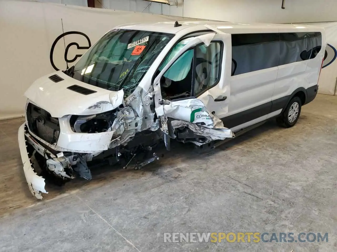 1 Photograph of a damaged car 1FBAX2Y89RKA86131 FORD TRANSIT 2024