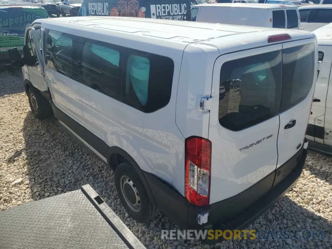 2 Photograph of a damaged car 1FBAX2Y8XRKB30153 FORD TRANSIT 2024