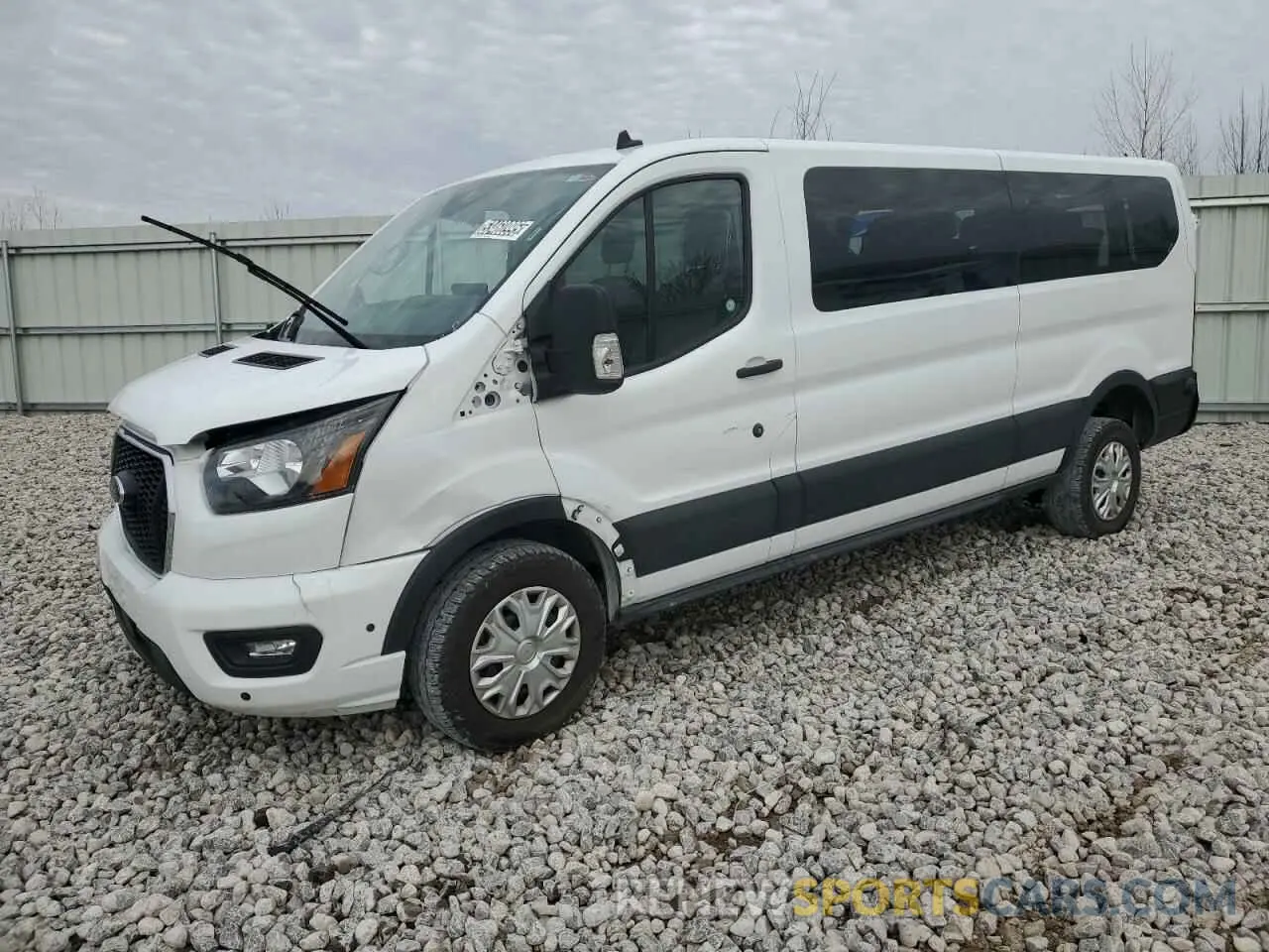 1 Photograph of a damaged car 1FBAX2YG7RKA21561 FORD TRANSIT 2024