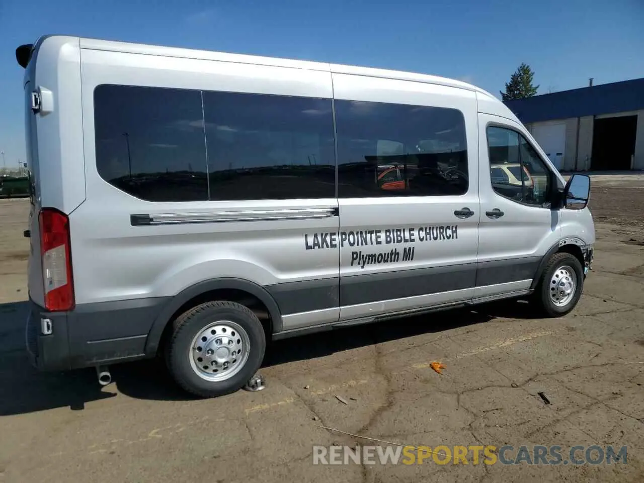 3 Photograph of a damaged car 1FBAX9C83RKB30446 FORD TRANSIT 2024