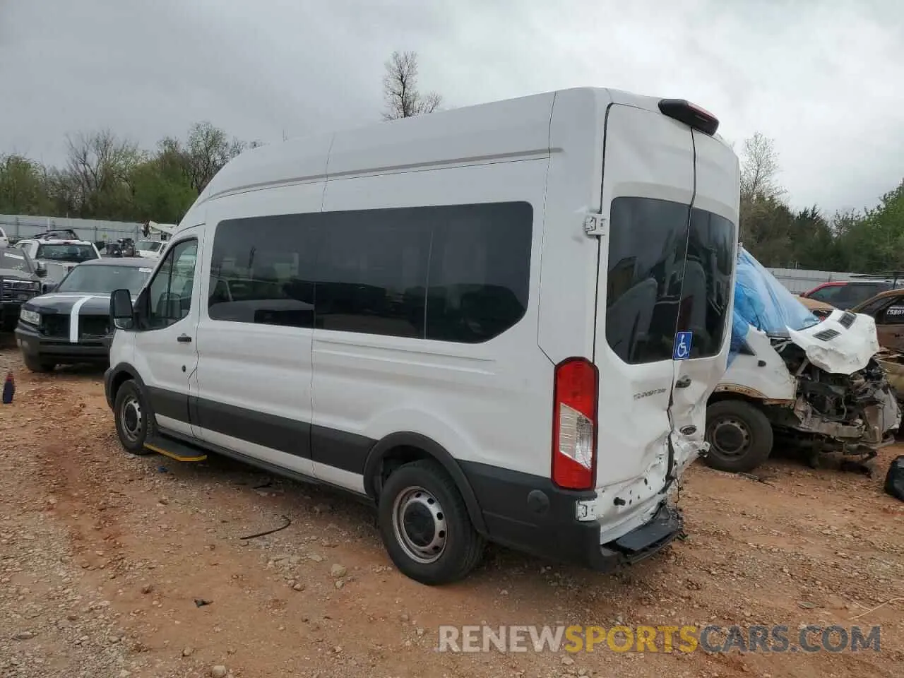 2 Photograph of a damaged car 1FDAX2X87RKA56893 FORD TRANSIT 2024