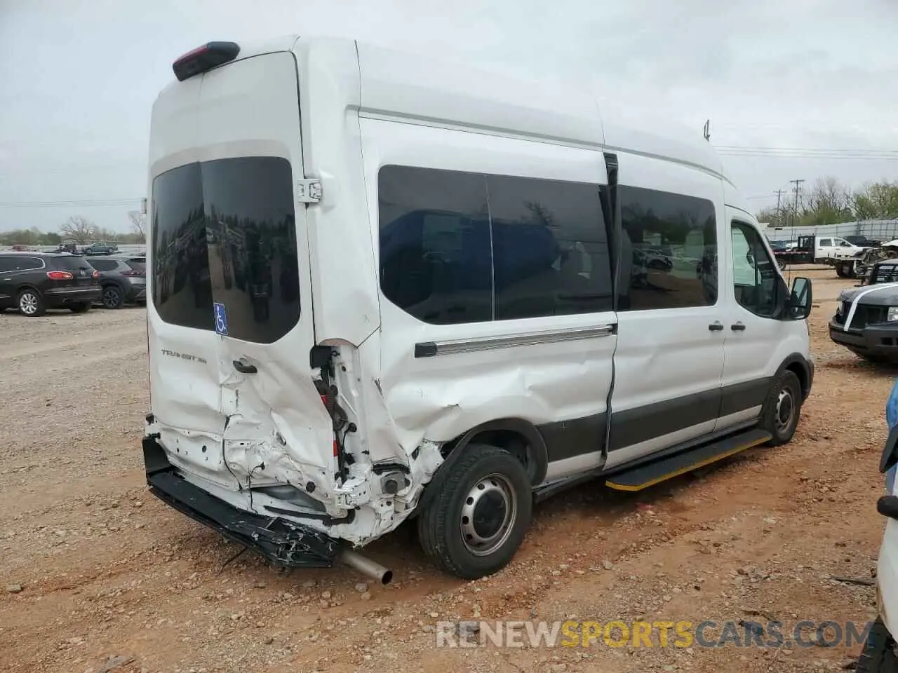 3 Photograph of a damaged car 1FDAX2X87RKA56893 FORD TRANSIT 2024