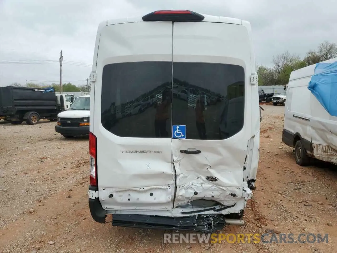 6 Photograph of a damaged car 1FDAX2X87RKA56893 FORD TRANSIT 2024