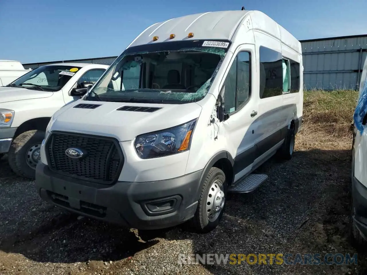 1 Photograph of a damaged car 1FDVU4X8XRKA83155 FORD TRANSIT 2024