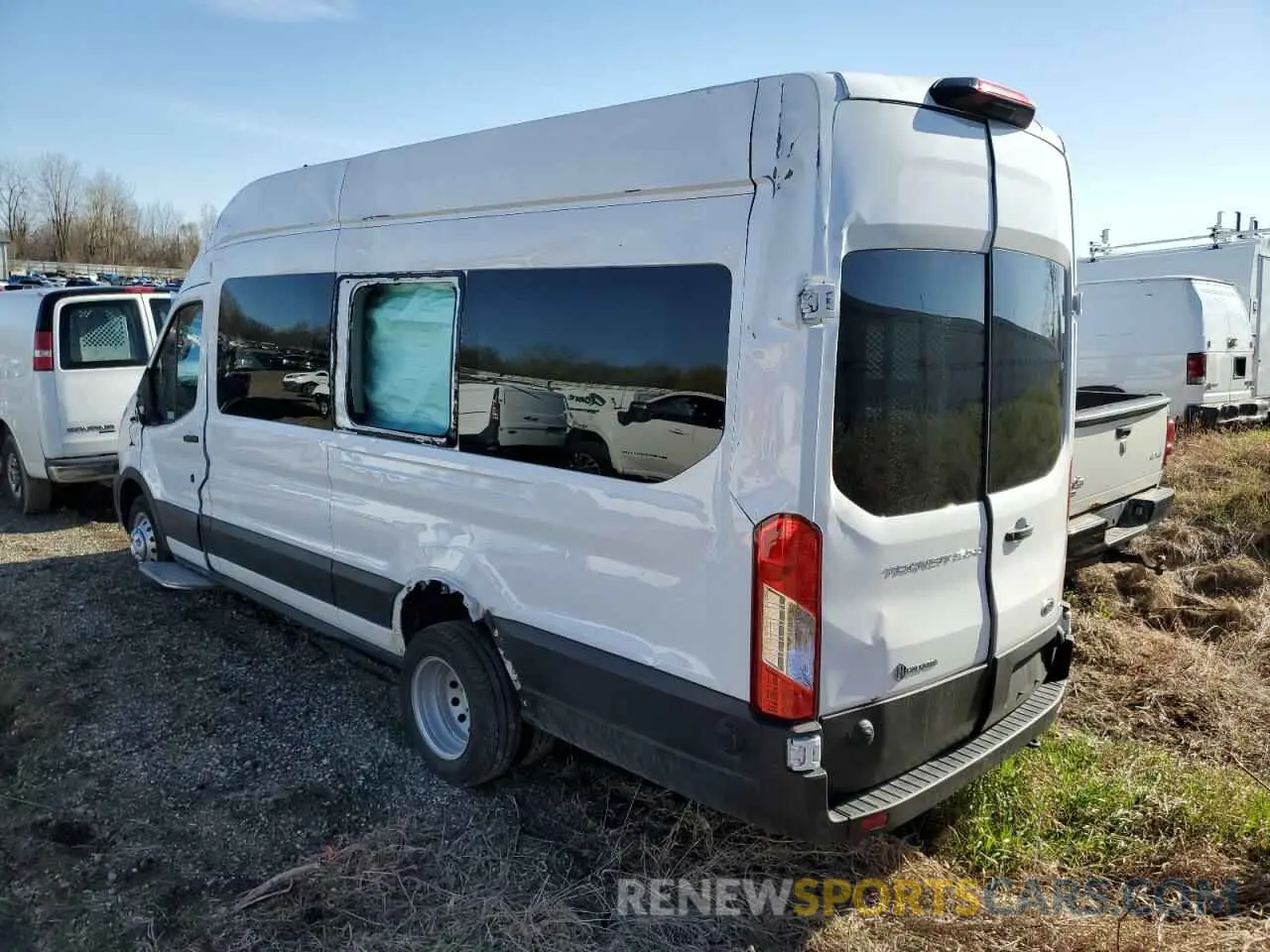 2 Photograph of a damaged car 1FDVU4X8XRKA83155 FORD TRANSIT 2024