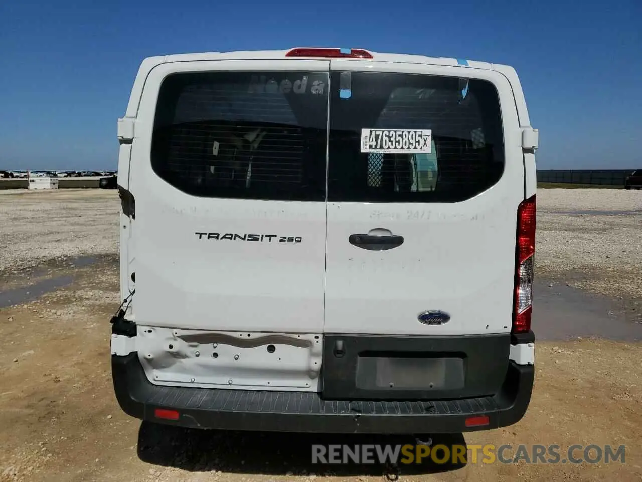 6 Photograph of a damaged car 1FTBR1Y83RKA33591 FORD TRANSIT 2024