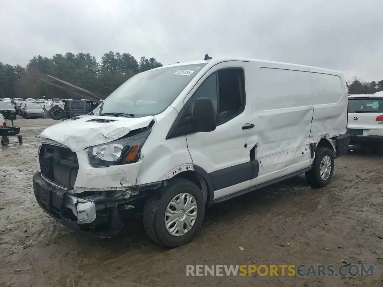 1 Photograph of a damaged car 1FTYE1Y84RKA38434 FORD TRANSIT 2024