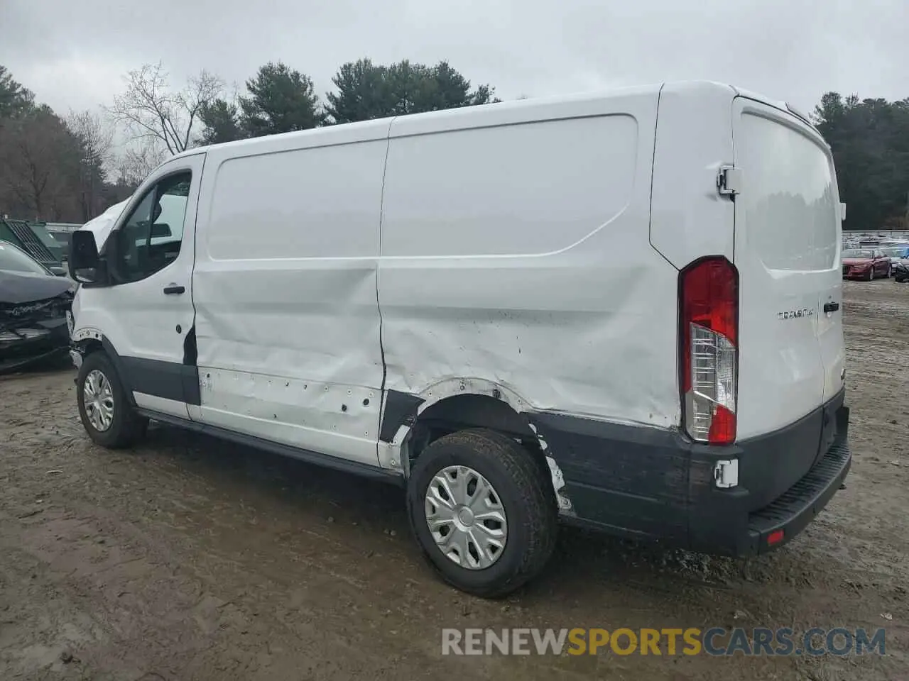 2 Photograph of a damaged car 1FTYE1Y84RKA38434 FORD TRANSIT 2024