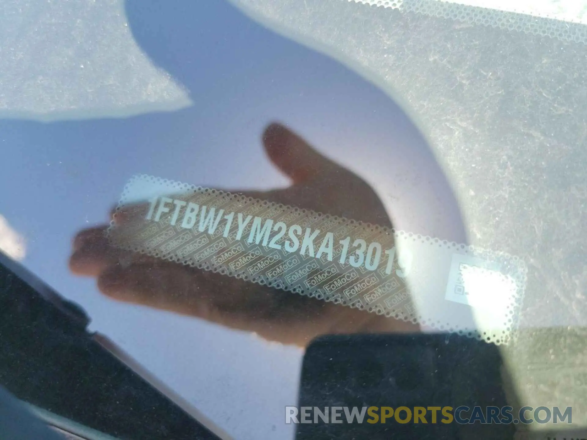 1 Photograph of a damaged car 1FTBW1YM2SKA13019 FORD TRANSIT 2025